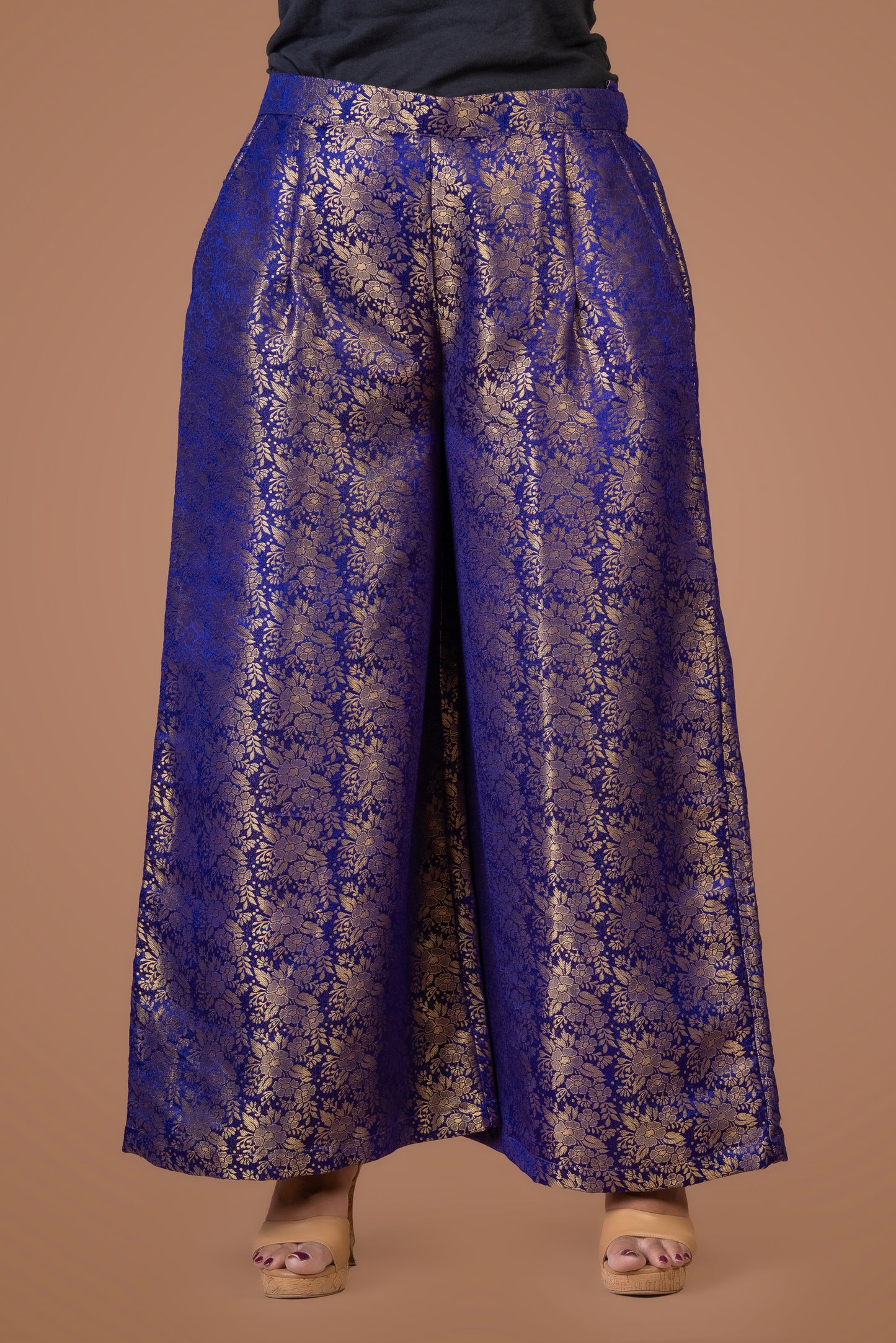 Purple Brocade Co-ord Set